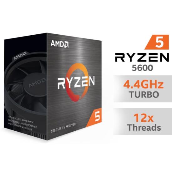 AMD RYZEN 5 5600 3.5/4.4GHz 32MB AM4 MPK İŞLEMCİ+FAN