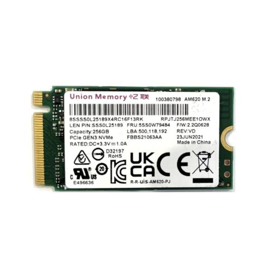 UNİON 256GB M.2 2242 1000/1000MBPs PCIe NVMe SSD