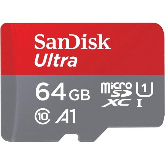 SANDISK ULTRA 64GB MICRO SDHC HAFIZA KARTI SDSQUAB-064G-GN6MN