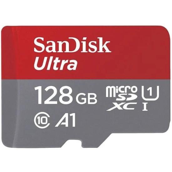 SANDISK ULTRA 128GB MICRO SDHC HAFIZA KARTI SDSQUAB-128G-GN6MN