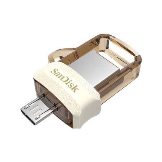 SANDISK ULTRA DUAL DRIVE 32GB DUAL MİCRO USB+USB 3.0 FLASH BELLEK SDDD3-032G-G46GW