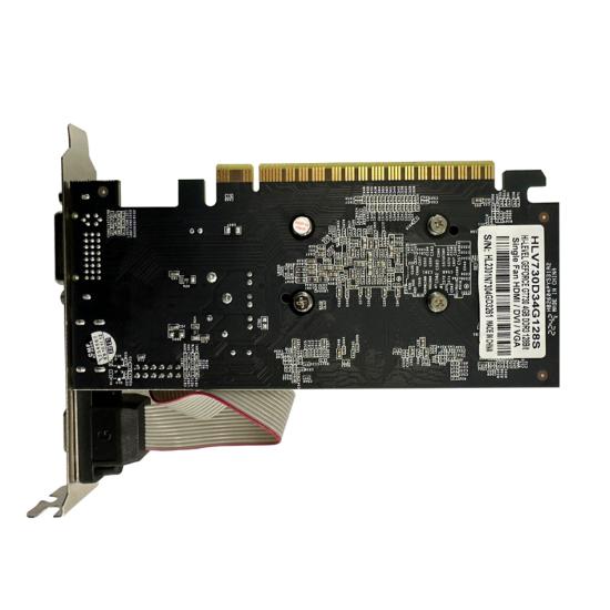 HI-LEVEL GEFORCE GT730 4GB DDR3 128Bit VGA/DVI/HDMI 16X DX11 HLV730D34G128S