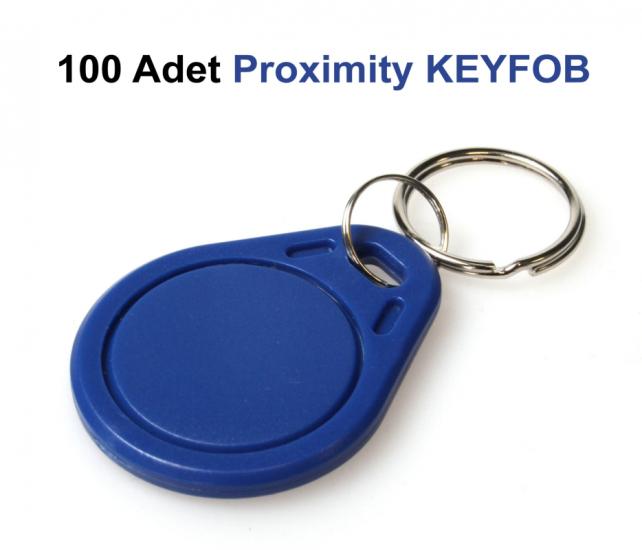 100 Adet Proximity KEYFOB Anahtarlık