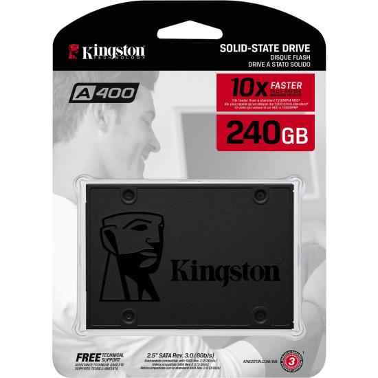 KINGSTON A400 240GB 500/350MB/s 7mm SATA 3.0 SSD SA400S37/240G