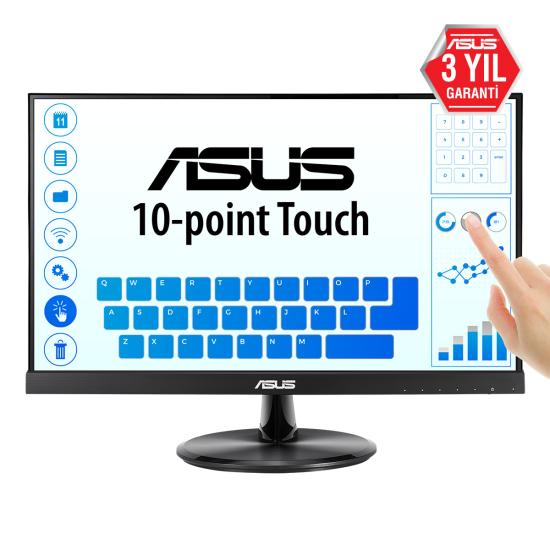 ASUS VT229H 21.5’’ 5MS 1920x1080 VGA/HDMI VESA MM DOKUNMATİK LED MONITOR