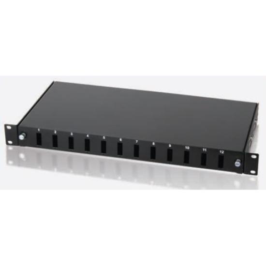 ODS 10F-SB1U12PSCDX-REA 1U 19’’ 12 PORT SC DX RACK TİPİ DUBLEX PATCH PANEL