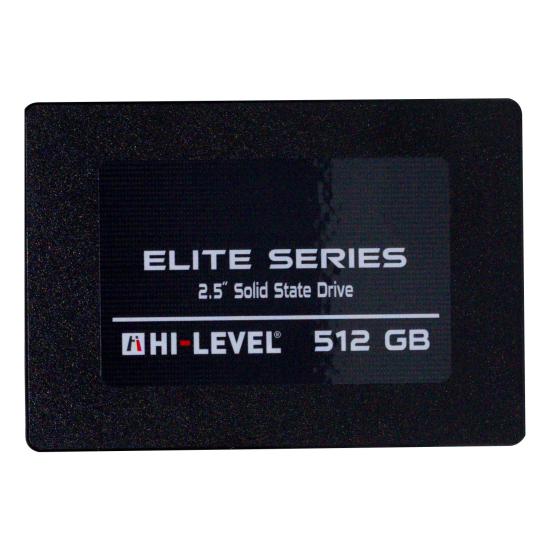HI-LEVEL ELITE SERIES 512GB 560/540MB/s 2.5’’ SSD HLV-SSD30ELT/512G