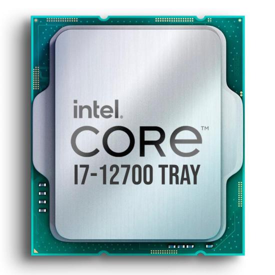Intel Alder Lake I7-12700 3.60ghz 25mb 1700p Tray İşlemci Fansız