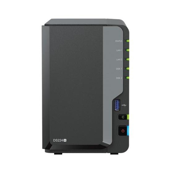 SYNOLOGY DS224PLUS 2 BAY 2xGLAN NAS DEPOLAMA ÜNİTESİ