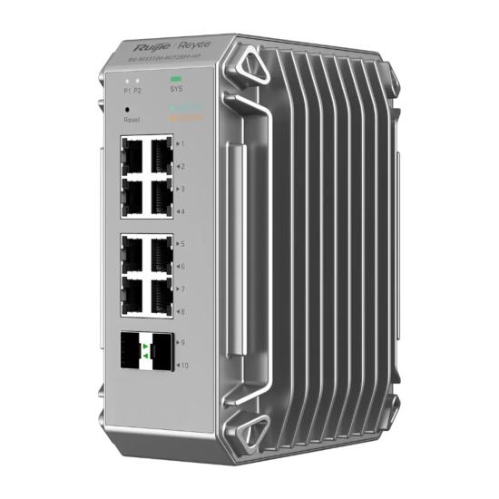 Ruıjıe Reyee Nıs3100-8gt2sfp-hp 8 Port 10/100/1000 8 Port Poe 2 X Sfp 240 Watt Rujıe Cloud Yonetılebılır Endüstriyel Swıtch