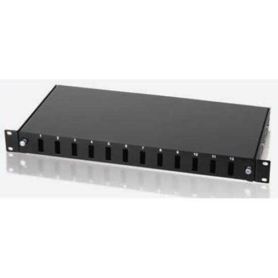 ERAT 1U 19’’ 12 PORT LC DX RACK TİPİ DUBLEX PATCH PANEL