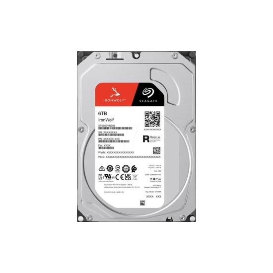 Seagate Ironwolf 6tb 5400rpm 256mb Sata3 St6000vn006 Nas Hdd Resmi Disti Garantili
