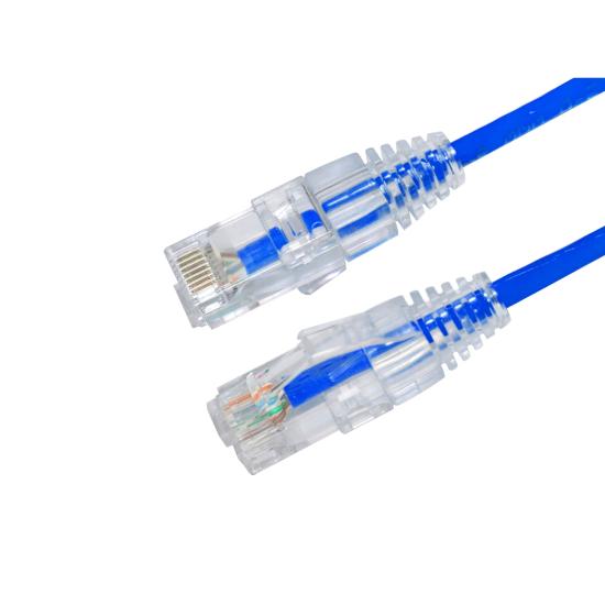 Ager Ac-602-0015 15cm Utp Slım Cat6 Patch Kablo Mavi Cu, Lszh Awg 28