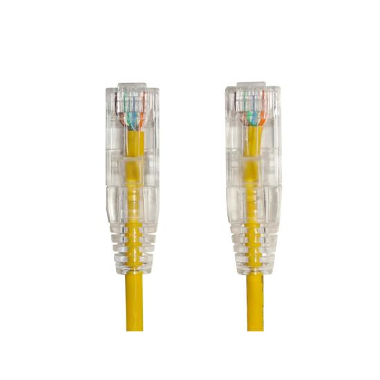 Ager Ac-602-0015 15cm Utp Slım Cat6 Patch Kablo Sarı Cu, Lszh Awg 28