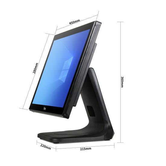 TIWOX TP-7610 I7 10.GEN 8GB/128GB SSD 18.5’’ ENDÜSTRİYEL POS PC