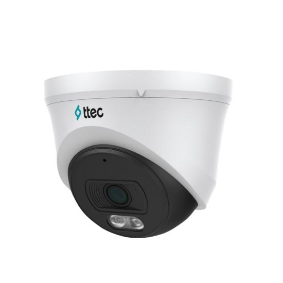 Ttec Ipdp-2330m-m/sl-lıte 2mp 2.8mm 30mt Dahili Sesli H265+ Ip67 Smart Led Ip Dome Kamera