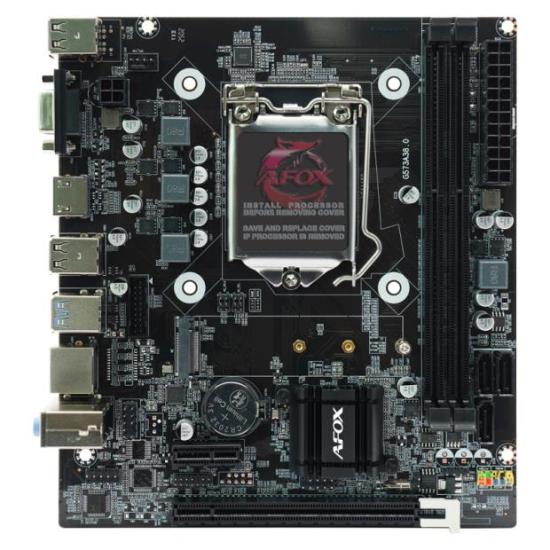 AFOX IH81D3-MA2-V2 H81 2xDDR3 VGA+HDMI 1X M.2 NVMe Gen3 1150 PIN ANAKART