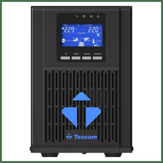 TESCOM NEOLINE 1KVA 2x12V/7AH 1F/1F ONLİNE UPS 900040313