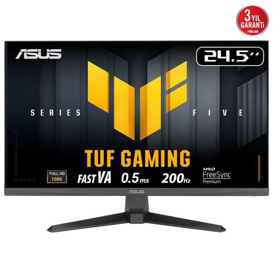 ASUS TUF GAMING VG257Q5A 24.5’’ 0.5MS 200HZ 1920x1080 2xHDMI/DP MM LED MONITOR