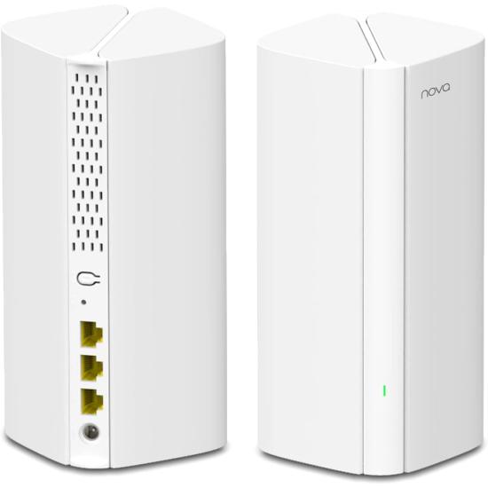 Tenda Nova Mx12 (2-pack) Ax3000 2976 Mbps 2.4 Ghz & 5 Ghz Mesh Wıfı 6 Indoor Access Point/router