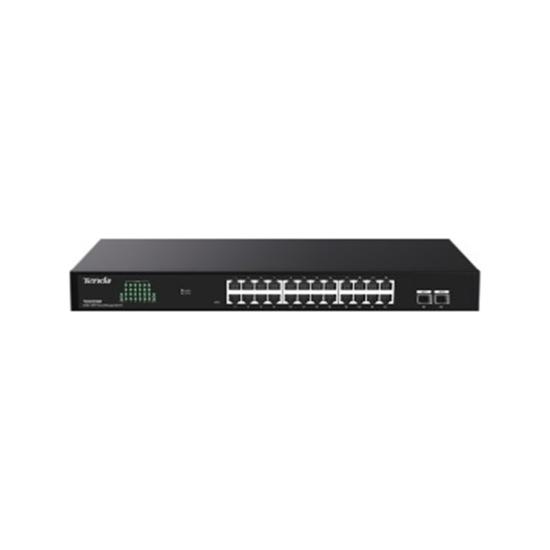 Tenda Teg2226f 24 Port 10/100/1000 2 X Sfp Yonetılebılır Desktop Swıtch