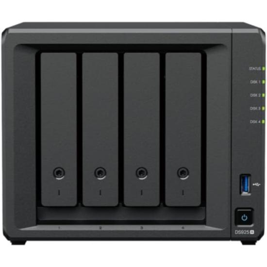 SYNOLOGY DS925PLUS 4GB 4 BAY 2xGLAN NAS DEPOLAMA ÜNİTESİ