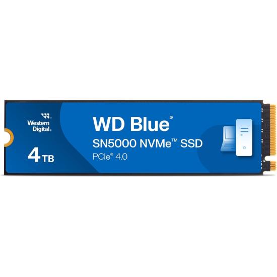 Wd Blue Sn5000 4tb 5500/5000mb/s Pcıe 4.0 Nvme Ssd Wds400t4b0e