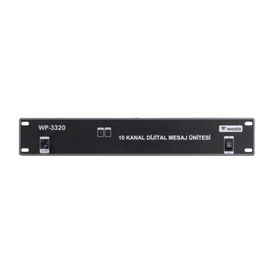WESTA WP-3320 10 KONTAK ACİL ANONS KAYIT ÜNİTESİ