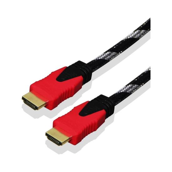 QPORT Q-HDMI103 HDMI KABLO 10MT Ver1.4 ALTIN UÇLU 3D