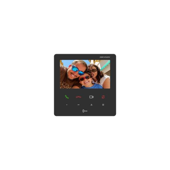 HIKVISION DS-KH6110-WE1 KABLOSUZ SİYAH IP GÖRÜNTÜLÜ DİAFON EKRAN
