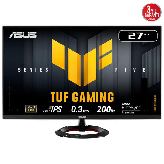 Asus Tuf Gamıng Vg279q5r 27’’ 0.3ms 200hz Hdmı/dp Vesa Ips Led Gamıng Monıtor