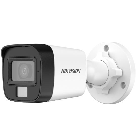Hıkvısıon Ds-2ce16d0t-lpfs 2mp 2.8mm Dual Lıght 20mt Ip 67 Hd-tvı Dahili Ses Ir Bullet Kamera