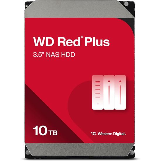 Wd Red Plus 10tb 7200rpm 256mb Sata3 6gbit/sn Wd100efgx Nas Hdd
