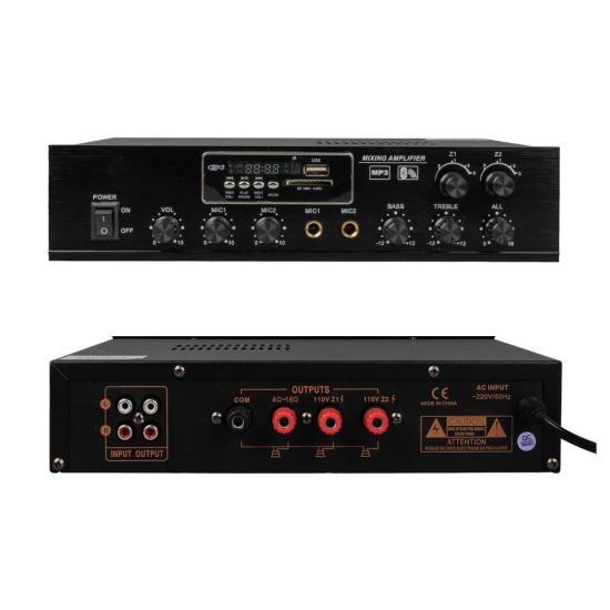 Mastertech Mt-802 80w 2 Bölge Mıxer Amfı