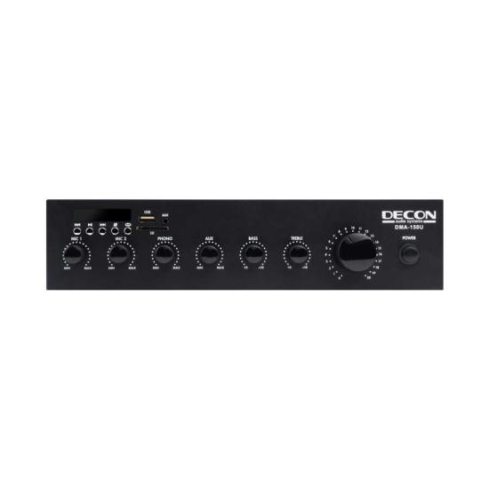 Decon Dma-150u 150w 8 Ohm/100v 12-24 Dc Mıxer Amfi