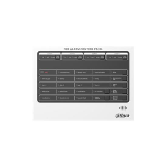 Dahua Hy-c102-4 Konvansiyonel 4 Bölgeli Akü Dahil Yangın Alarm Paneli
