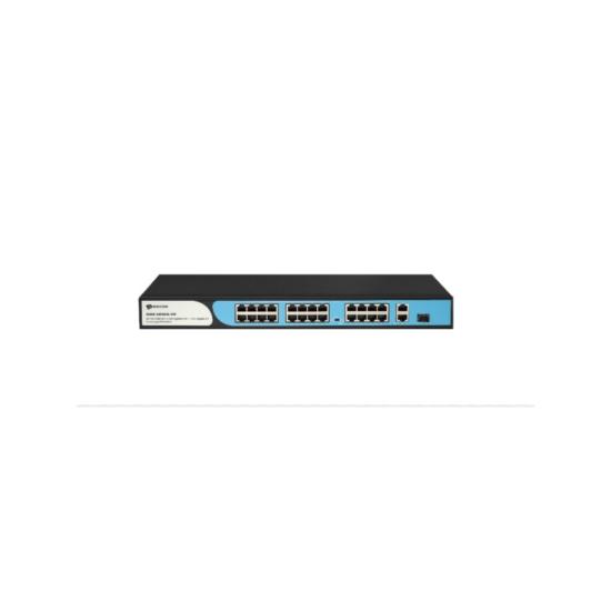 Bdcom S1200-24p2g1s 24 Port 10/100 24 Port Poe 2 Port Uplınk + 1 Sfp 280w Yonetılemez Rack Mount Swıtch