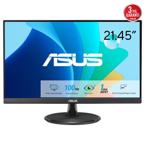Asus Vp227hf 21.5’’ 1ms 100hz 1920x1080 Vga/hdmı Vesa Ips Led Monıtor