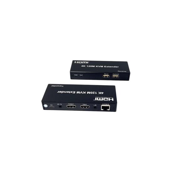 Novacom Nvc-kvm4k120m Cat6 120mt (2li) Hdmı-usb-ır Extender