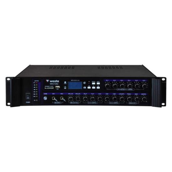 Westa Wm-2120u 120w 6 Bölgeli Mıxer Amfı