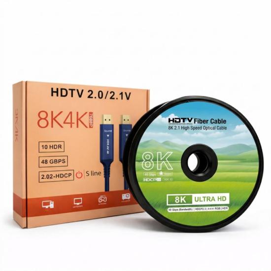 S-line Fk0530-8k-opt 30mt 2.1v 8k Fiber Optik Hdmı Kablo