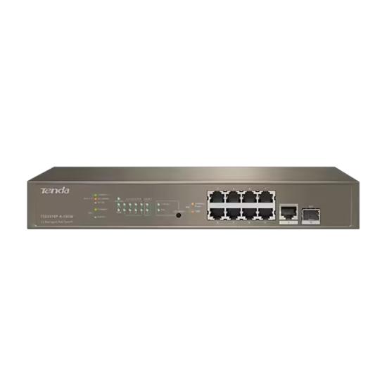 Tenda Teg5310p-8-150w 10 Port 8 Port Poe+ 1x Uplınk + 1xsfp L3 Yönetilebilir Rack Mount Swıtch 150w