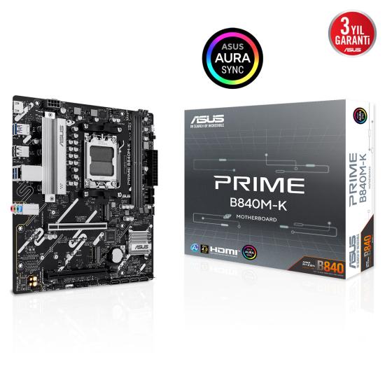 Asus Prıme B840m-k 2xddr5 Hdmı 2xm.2 Am5 Anakart