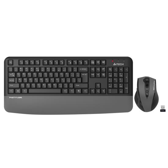 A4 Tech Fg2500s Plus Kablosuz Multimedya Gri/siyah 2.4 Ghz /3200 Dpı Q Klavye+mouse