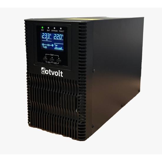Dotvolt Mn Plus 1kva 2x12v/7ah 1f/1f Online Ups