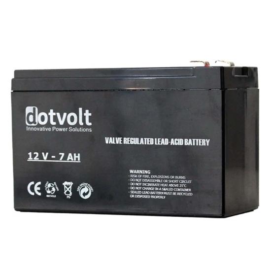 Dotvolt Lc 12v 7ah Bakımsız Kuru Akü