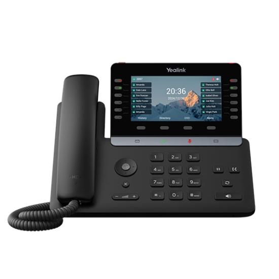 Yealınk Sıp-t87w Siyah Ip Telefon