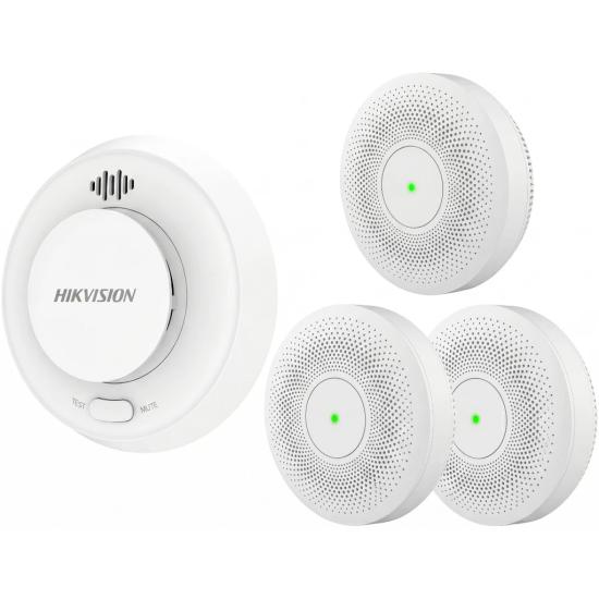 Hıkvısıon Hf-ks2-wf/r8 Kablosuz 3 Duman Dedektörlü Alarm Kiti