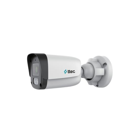 Ttec Ipbp-4330m-m/sl-lıte 4mp 2.8mm 30mt Dahili Ses H265+ Ip67 Smart Led Bullet Ip Kamera