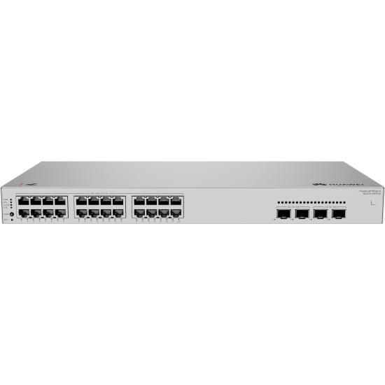Huaweı Ekıt S220s-24p4jx 24 Port 10/100/1000 24 Port Poe 2 X 2.5ge Sfp + 2 X 10g Sfp+ 400w L2 Cloude Yönetilebilir Rack